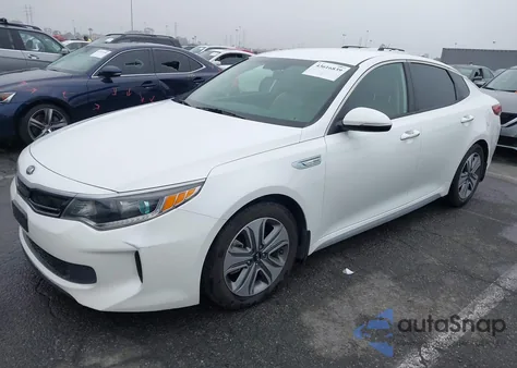 2017 Kia Optima Hybrid Ex из США, поврежденный, VIN KNAGU4LE0H5013862